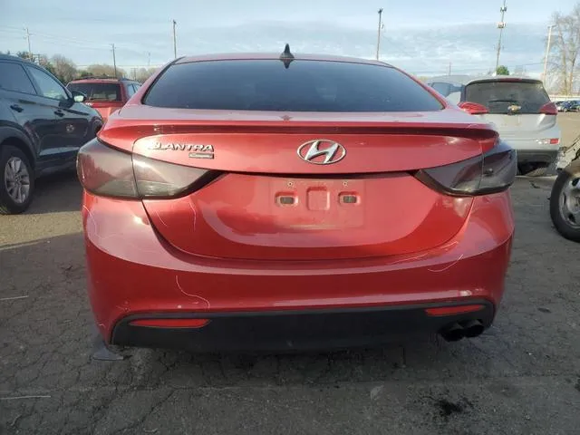 KMHDH6AHXEU026277 2014 2014 Hyundai Elantra- GS 6