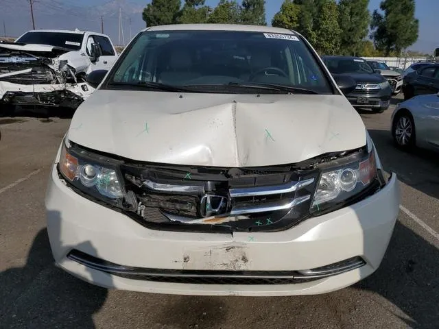 5FNRL5H27GB163791 2016 2016 Honda Odyssey- LX 5