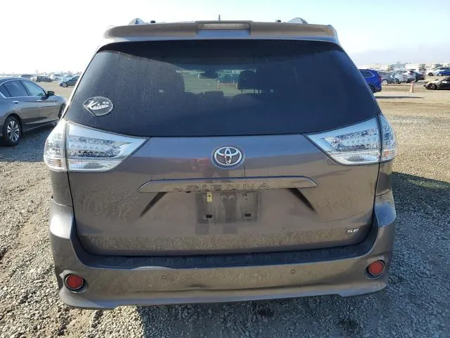 5TDXZ3DC8KS993211 2019 2019 Toyota Sienna- SE 6