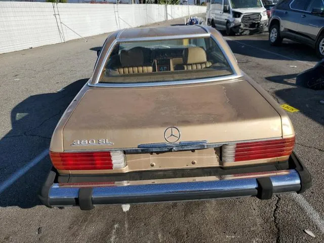 WDBBA45A7BB000937 1981 1981 Mercedes-Benz 380- SL 6