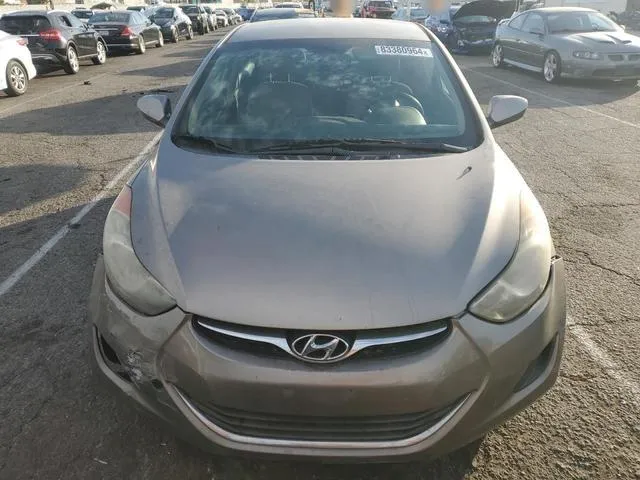 5NPDH4AE5DH250256 2013 2013 Hyundai Elantra- Gls 5