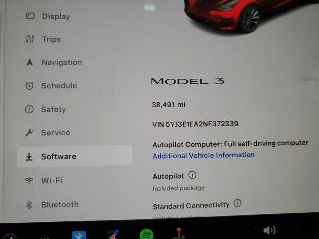 5YJ3E1EA2NF372339 2022 2022 Tesla MODEL 3 9