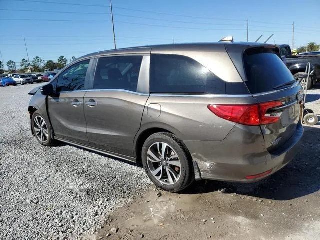 5FNRL6H82NB010470 2022 2022 Honda Odyssey- Touring 2