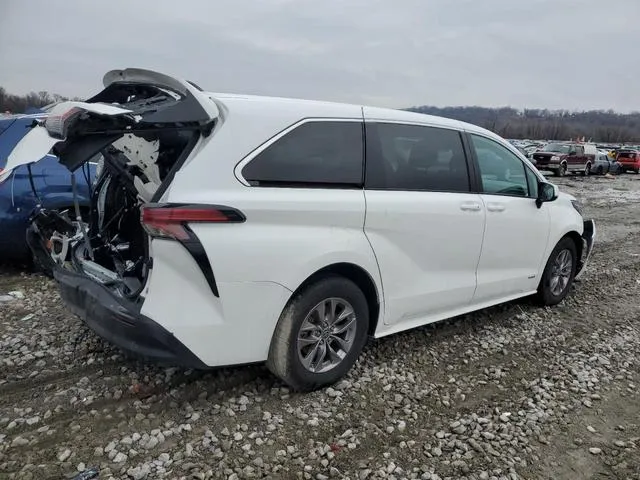 5TDKRKEC8MS015202 2021 2021 Toyota Sienna- LE 3