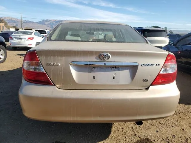 4T1BF30K82U030400 2002 2002 Toyota Camry- LE 6