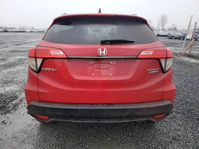 3CZRU6H17NM748240 2022 2022 Honda HR-V- Sport 6