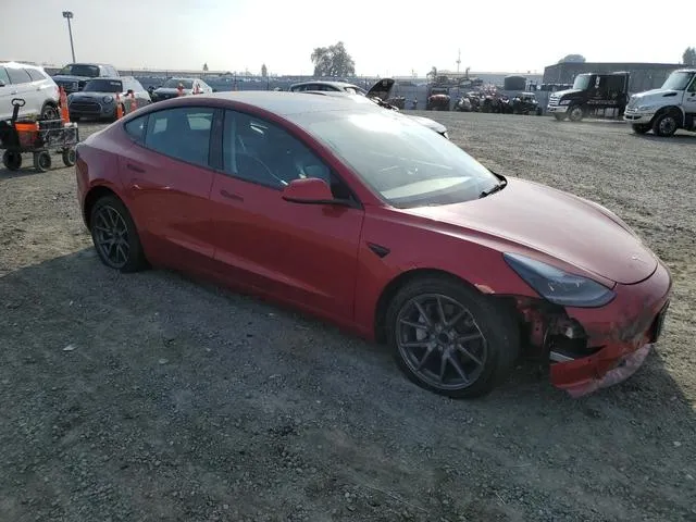 5YJ3E1EA8NF191911 2022 2022 Tesla MODEL 3 4