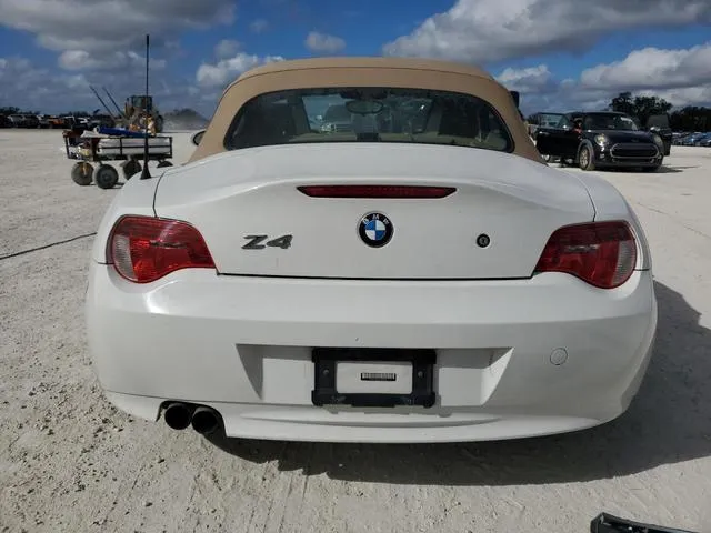 4USBU53556LX00647 2006 2006 BMW Z4- 3-0SI 6