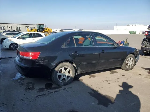 5NPEU46F76H124940 2006 2006 Hyundai Sonata- Gls 3