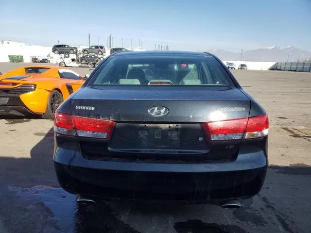 5NPEU46F76H124940 2006 2006 Hyundai Sonata- Gls 6