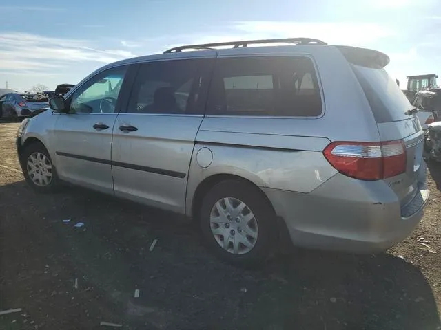 5FNRL38207B044503 2007 2007 Honda Odyssey- LX 2