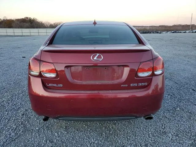 JTHCE96S070012864 2007 2007 Lexus GS- 350 6