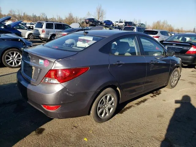 KMHCT4AE2EU623928 2014 2014 Hyundai Accent- Gls 3