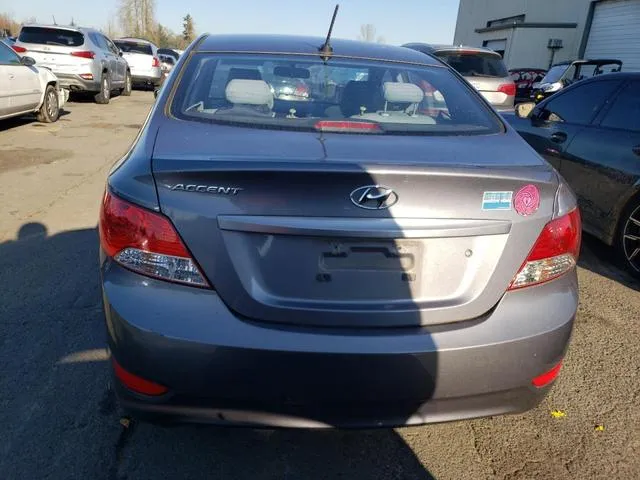 KMHCT4AE2EU623928 2014 2014 Hyundai Accent- Gls 6