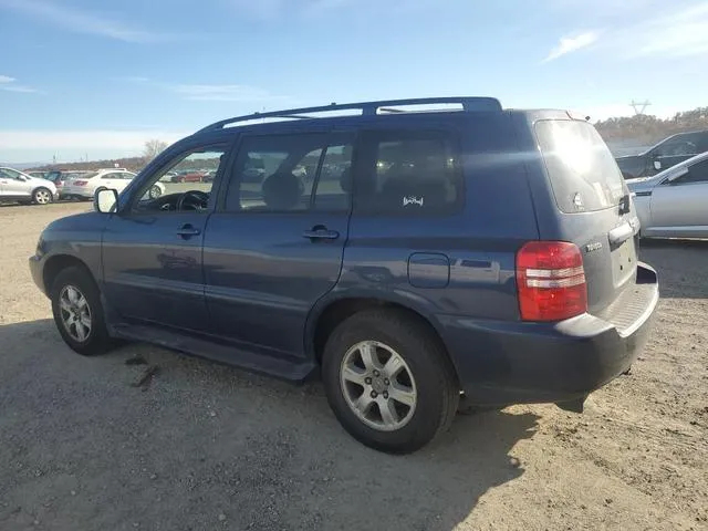 JTEGD21A320029688 2002 2002 Toyota Highlander 2