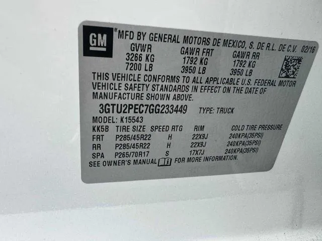 3GTU2PEC7GG233449 2016 2016 GMC Sierra- 1500 Denali 10