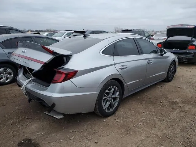 5NPEL4JA4MH066474 2021 2021 Hyundai Sonata- Sel 3