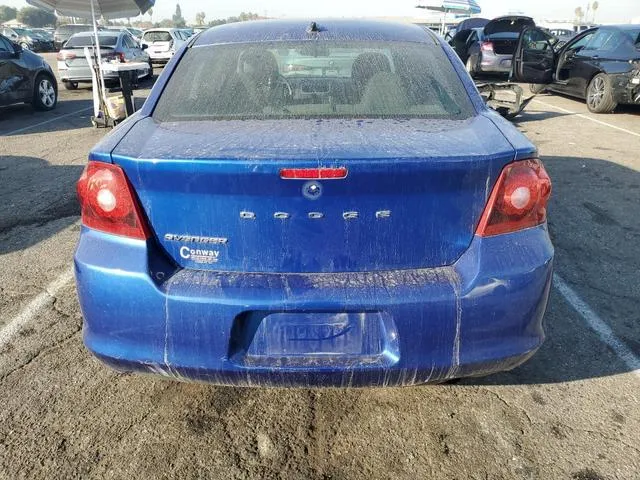 1C3CDZAB4CN275436 2012 2012 Dodge Avenger- SE 6