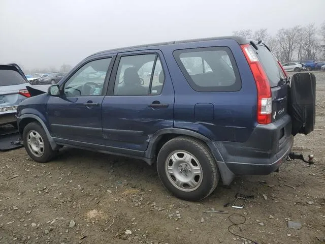 JHLRD68556C020799 2006 2006 Honda CR-V- LX 2