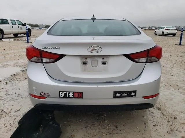 KMHDH4AE3FU359657 2015 2015 Hyundai Elantra- SE 6