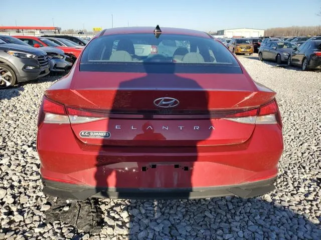 KMHLM4AG1MU191135 2021 2021 Hyundai Elantra- Sel 6