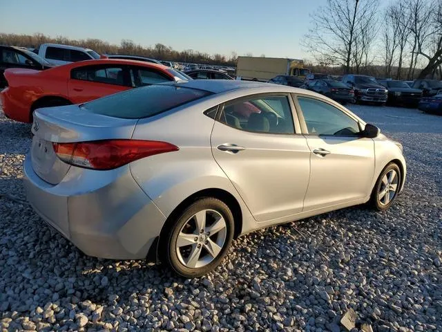 KMHDH4AE0CU394989 2012 2012 Hyundai Elantra- Gls 3