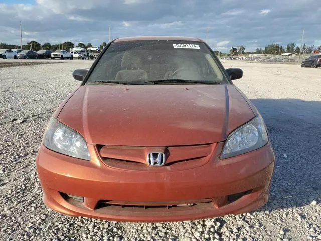 2HGES16564H624087 2004 2004 Honda Civic- LX 5