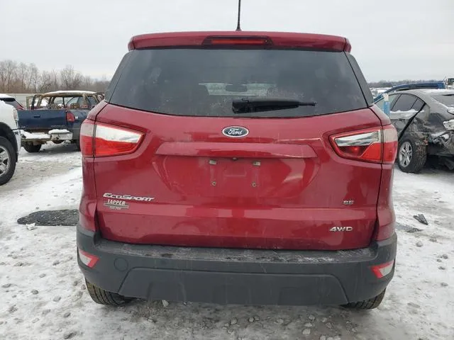 MAJ6S3GL2LC333413 2020 2020 Ford Ecosport- SE 6