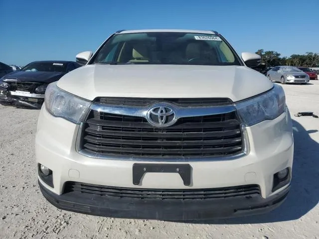 5TDJKRFH7GS338907 2016 2016 Toyota Highlander- Xle V6 5