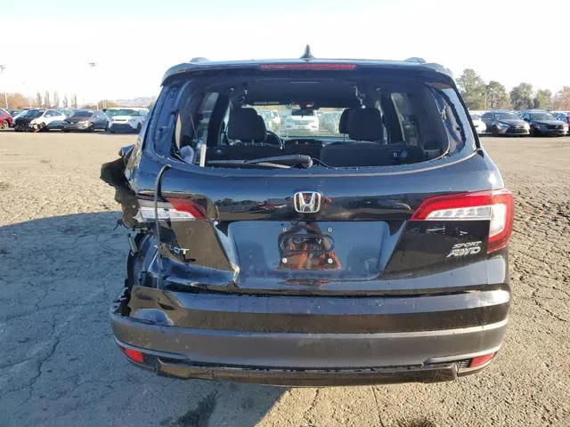 5FNYF6H39NB034160 2022 2022 Honda Pilot- Sport 6