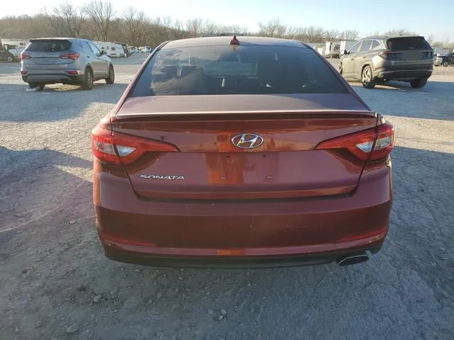 5NPE24AF8FH098443 2015 2015 Hyundai Sonata- SE 6