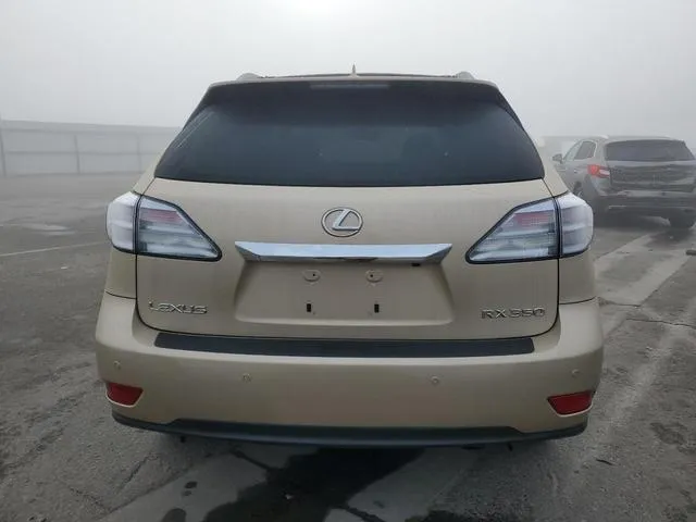 2T2ZK1BA4AC017593 2010 2010 Lexus RX- 350 6