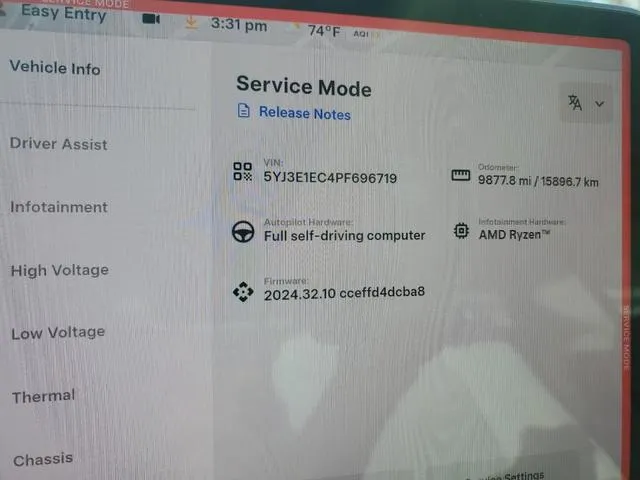 5YJ3E1EC4PF696719 2023 2023 Tesla MODEL 3 9