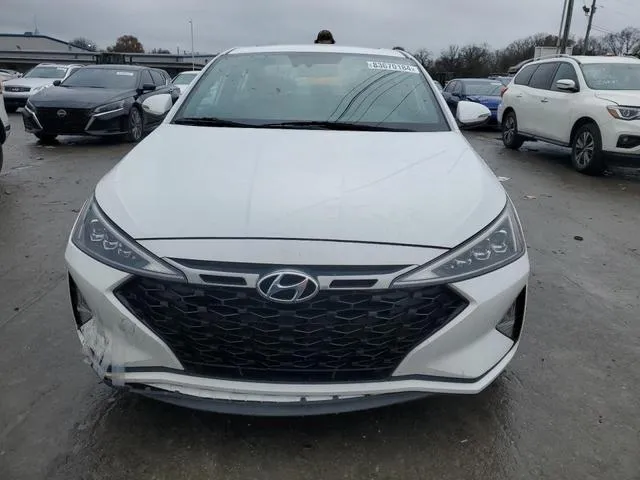 KMHD04LB9LU010377 2020 2020 Hyundai Elantra- Sport 5