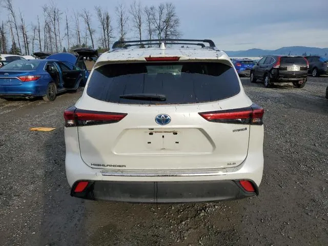 5TDHBRCH3LS500738 2020 2020 Toyota Highlander- Hybrid Xle 6