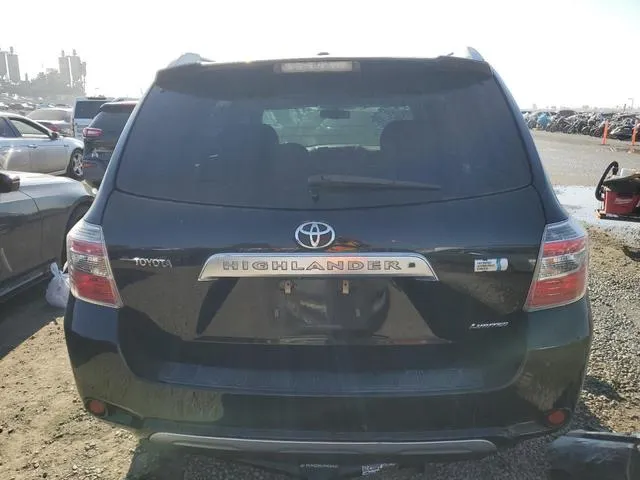 JTEEW44A692031992 2009 2009 Toyota Highlander- Hybrid Limited 6