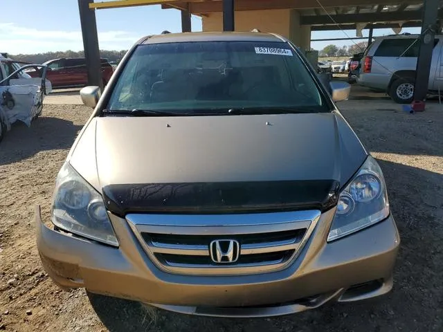 5FNRL38465B010483 2005 2005 Honda Odyssey- EX 5