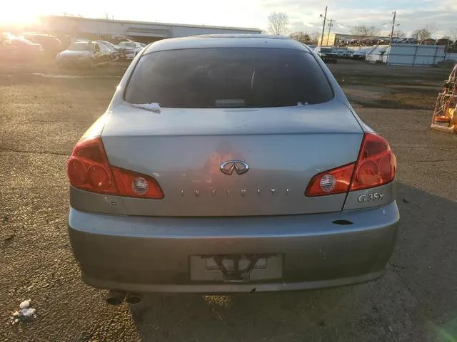 JNKCV51F95M312959 2005 2005 Infiniti G35 6