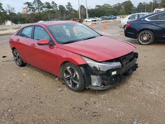 5NPLN4AG7MH011202 2021 2021 Hyundai Elantra- Sel 4