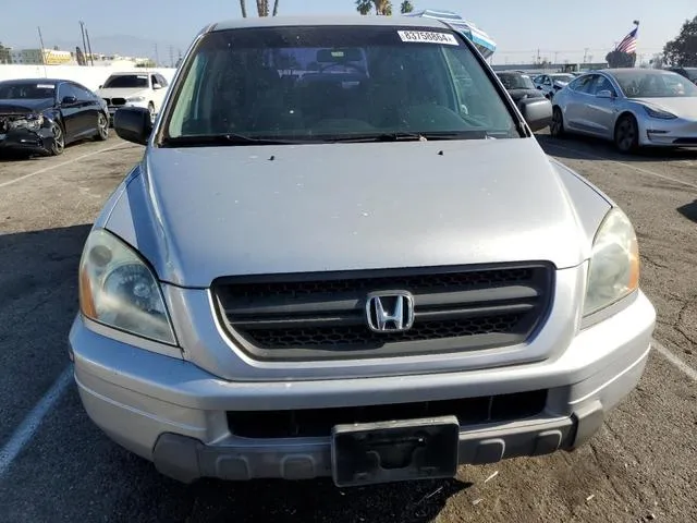 2HKYF18105H567341 2005 2005 Honda Pilot- LX 5