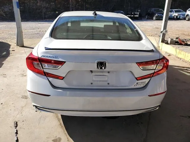 1HGCV3F20NA010586 2022 2022 Honda Accord- Hybrid Sport 6