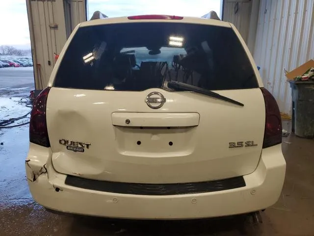 5N1BV28U04N353887 2004 2004 Nissan Quest- S 6