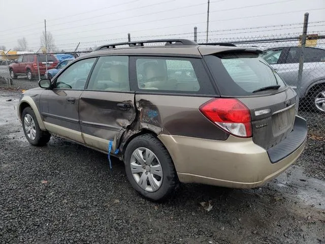 4S4BP60C386302629 2008 2008 Subaru Outback 2