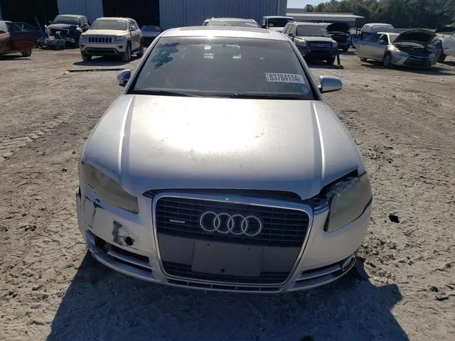 WAUDF78E57A201290 2007 2007 Audi A4- 2-0T Quattro 5