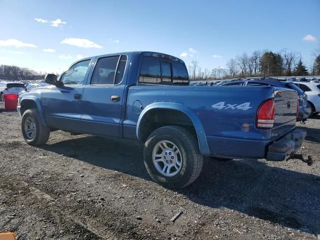 1D7HG38N34S693873 2004 2004 Dodge Dakota- Quad Sport 2