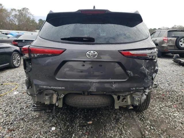 5TDBZRBH9NS568869 2022 2022 Toyota Highlander- L 6