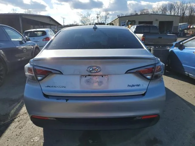 KMHE24L19HA055950 2017 2017 Hyundai Sonata- Hybrid 6