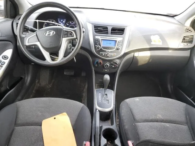 KMHCT5AE2DU071819 2013 2013 Hyundai Accent- Gls 8