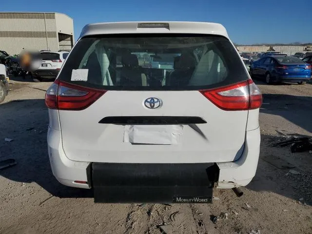 5TDZK3DCXFS611828 2015 2015 Toyota Sienna 6