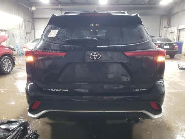 5TDJZRBH0MS151604 2021 2021 Toyota Highlander- Xse 6